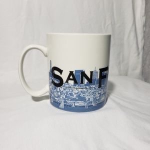 Starbucks coffee large mug San Francisco 2002